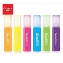 荧光笔	齐心HP908/10支/盒 橙色