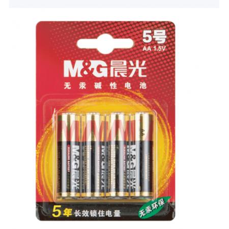 晨光（M&G）碱性电池5号 10粒
