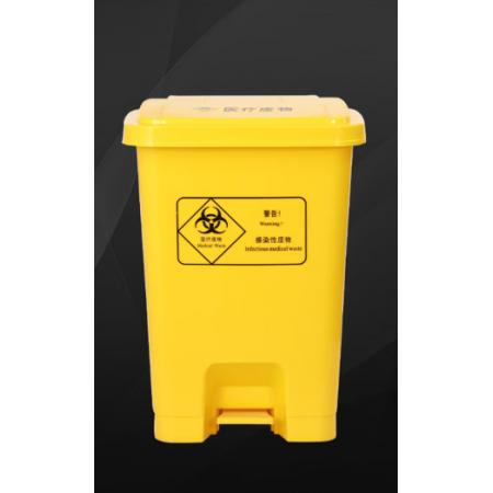 国产 垃圾桶/脚踏分类可拼接（30升黄色其他垃圾28*36.5*50）