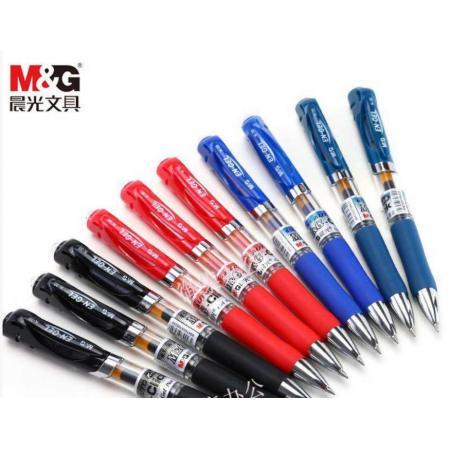 晨光 K35墨蓝色按动子弹头0.5中性笔1支