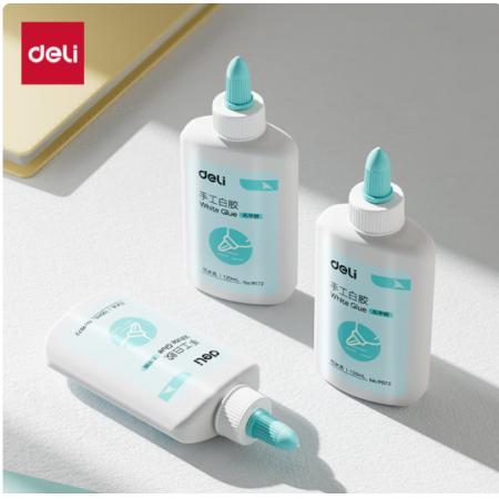 得力（deli）120ml手工白胶 1支装 9072