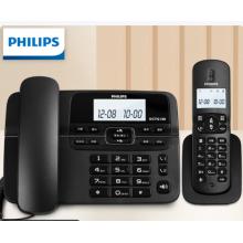 飞利浦 无线固定座机电话子母机 DCTG188一拖一 黑色