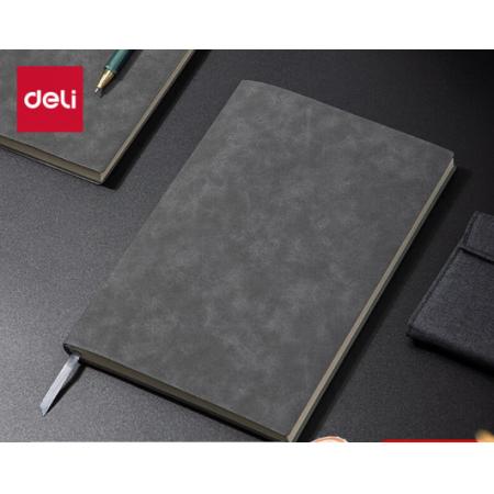 笔记本	得力3345灰色