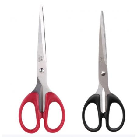 剪刀	得力33215（1黑1红/套）