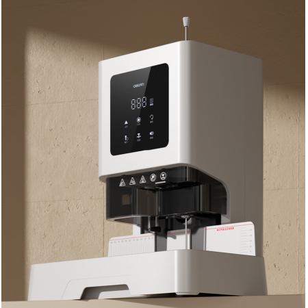 得力60mm会计凭证自动装订机600页财务装订机电动装订机办公档案铆管热熔装订机文件打孔器升级款GB711