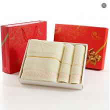 金号浴巾三件套新疆棉套装毛巾浴巾A类加厚长绒棉抗菌 浴巾140*70 400克 毛巾74*34 100克柔软裹巾