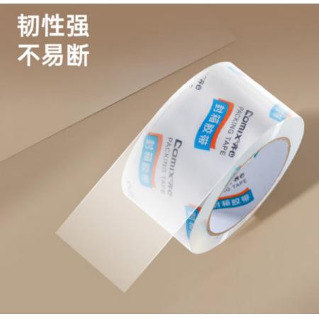 透明宽胶带 "齐心60mm*100y*50um(91.4m/卷) EP30325"