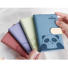 ujia 熊猫小笔记本a6 横线灰蓝