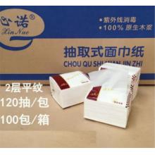 餐巾纸	心诺	　100包 /箱