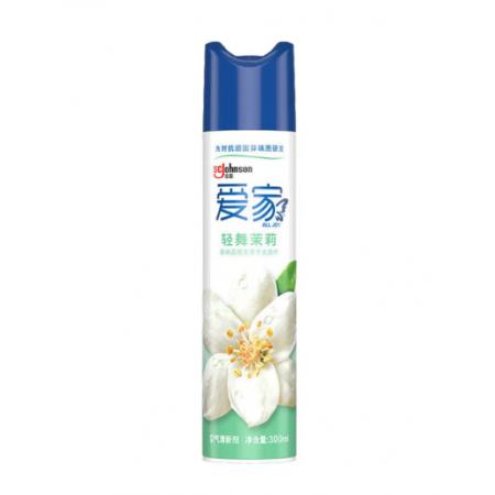 空气清新剂	爱家 轻舞茉莉300ml/24瓶/箱