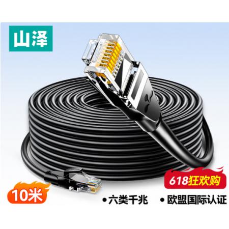 泽六类网线 10米 WD6100