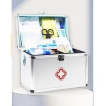 急救药箱含止血、消毒、包扎等急救用品