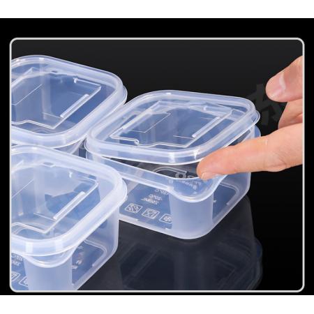 PP食品级留样盒 巨博 巨博长9高5.4cm250ml  10个/组