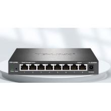 普联（TP-LINK）8口千兆交换机云管理APP企业家用转换器监控网络网线分线器集线器分流器交换器TL-SG2008D