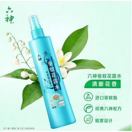花露水	六神 （清新花香）180ml