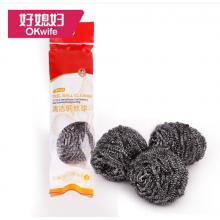 钢丝球	好媳妇/大球/耐磨6个/包