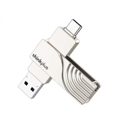联想128GB Type-C USB3.2 双接口U盘手机电脑通用大容量 TPU301系列