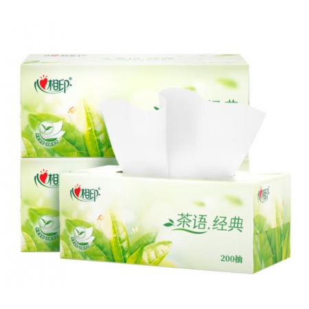 硬盒抽纸	心相印/H200/(提/3包