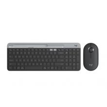 键盘鼠标套装	罗技 【K580+PEBBLE】 -星空灰