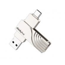 联想128GB Type-C USB3.2 双接口U盘手机电脑通用大容量 TPU301系列
